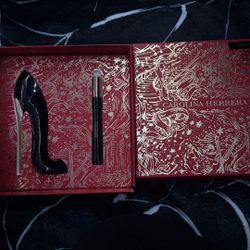 Carolina Herrera Blue Heel 