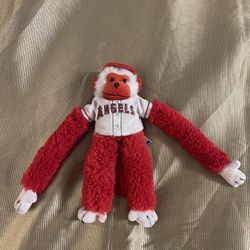vintage MLB Forever Collectibles Anaheim Angels Mascot Monkey Stuffed Plush