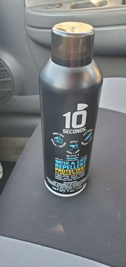 10 Seconds Water & Stain Repellent Protectant Works on Shoes. Hats & More Asking $20 Firm on Price 
