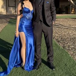 Blue Prom Dress