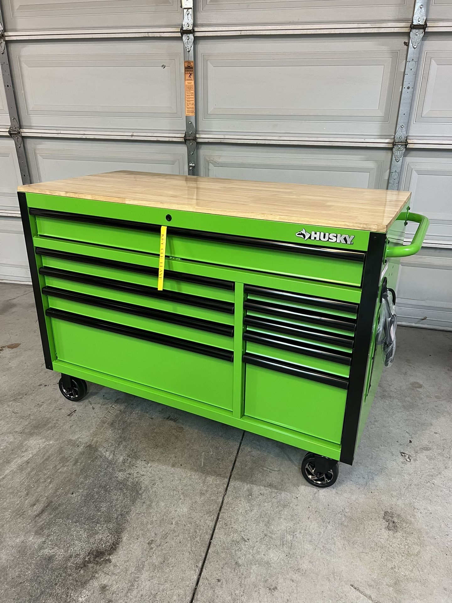 New Husky 52 in. W x 24 in. D 10-Drawer Mobile Workbench Tool Chest
