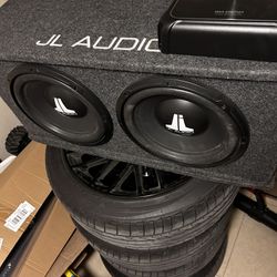 JL audio and amp