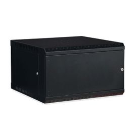 ⭕️ New Kendall Howard 6U Black Wall Mount Rack Cabinet With Keys And Hardware