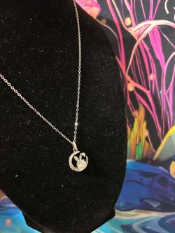 Moissanite necklace