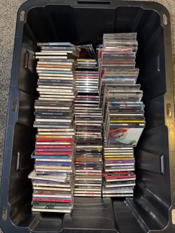 Large Collection of Music Cd’s (220), Price Is For All and I Won’t Separate!