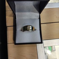 Cross Ring 14 K Yellow Gold 