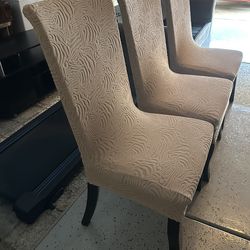 3 Dining Table Chairs