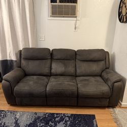 Living Spaces Reclining Couch