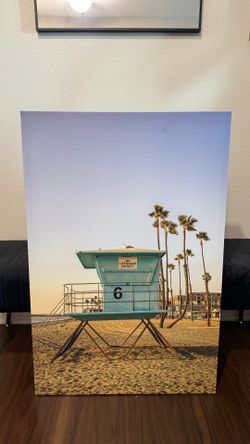 Oceanside Lifeguard Wall Art