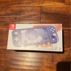 Nintendo Switch Lite Blue New In Box