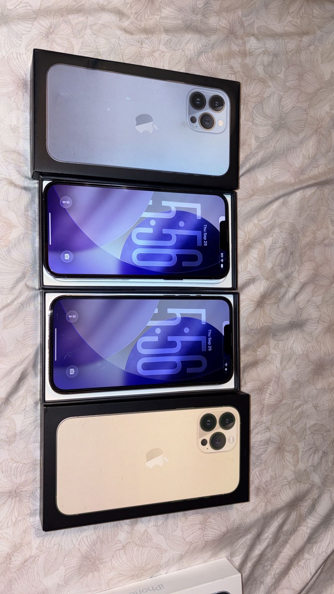 iPhone 13 Pro Max $500 each, they are in good condition