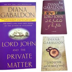 Lord John Series Books – Diana Gabaldon (Outlander Spin-Off) – $3 Each