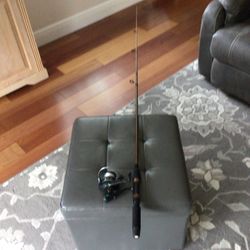 5 ft. 6 inch Zebco Rod, and Shakespeare Reel