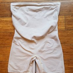 Beige Belly Bandit Maternity Support Shorts