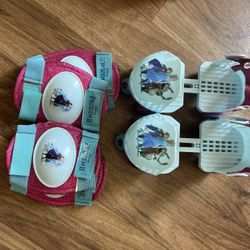 Frozen Roller Skates With Pads