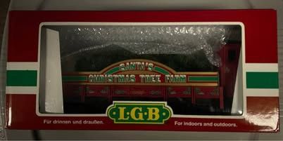 LGB Santa’s Christmas Tree Farm Car - RARE