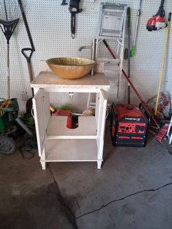 White Vanity