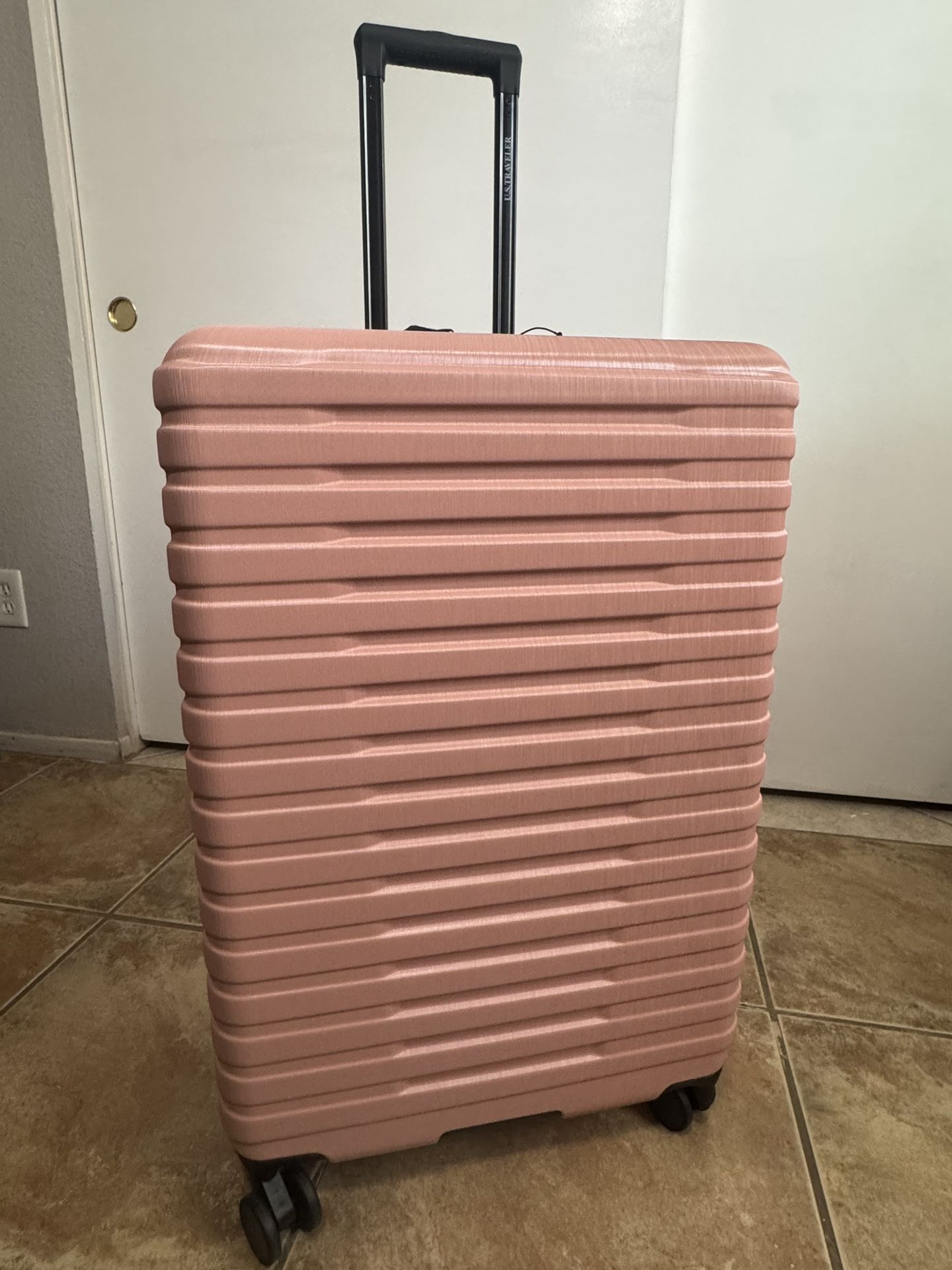 Large Expandable Check Bag (pink) 😍