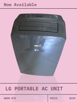 LG PORTABLE AC UNIT