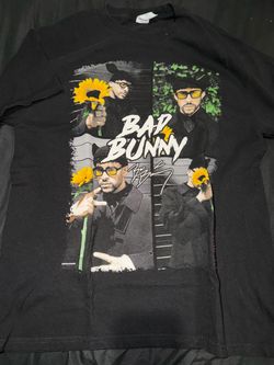 Bad Bunny sunflower shirt