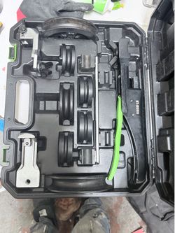 This is a Super Stars ST-R999 manual pipe bender kit designed for copper and aluminum pipes