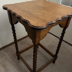 Edwardian Scalloped Side Table, Circa 1900 - Antique
