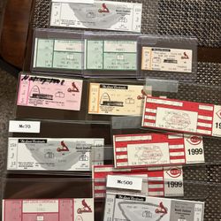 Mark McGwire Iconic Tickets !!!! $375 Cash 