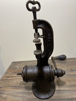 Antique iron Enterprise Mfg Co Food Chopper Meat Grinder