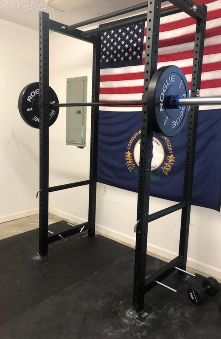 Rogue Fitness R-3 Squat Rack, Best Offer, Home Gym Workout Weights