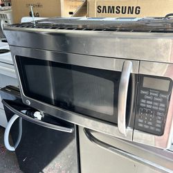 Stainless Steel Ge Over The Range Microwave