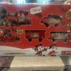 Christmas Mickey Mouse Train Set