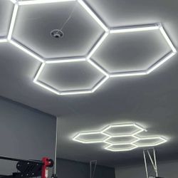 Hexagon LED Garage lights