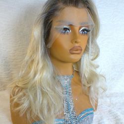 Natural Ombré Blonde Lace Wig 13x4