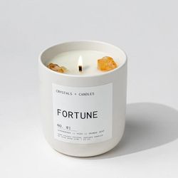 Hand Poured Crystal Infused Candles