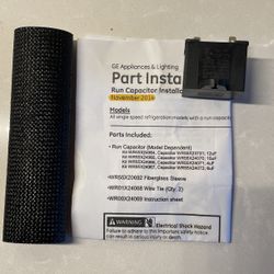 WR55X24064 CAPACITOR INSTALL KIT OEM (New Open Bag )