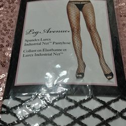 Spandex Lurex Industrial Net Pantyhose