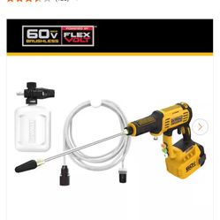 FLEXVOLT 60V MAX 1000 PSI 1.0 GPM Cold Water Cordless Battery Power Cleaner (Tool Only)