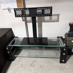 Glass TV Stand 