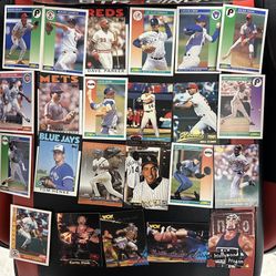 Wrestling/baseball Cards