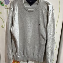 Tommy Hilfiger Gray Sweater L