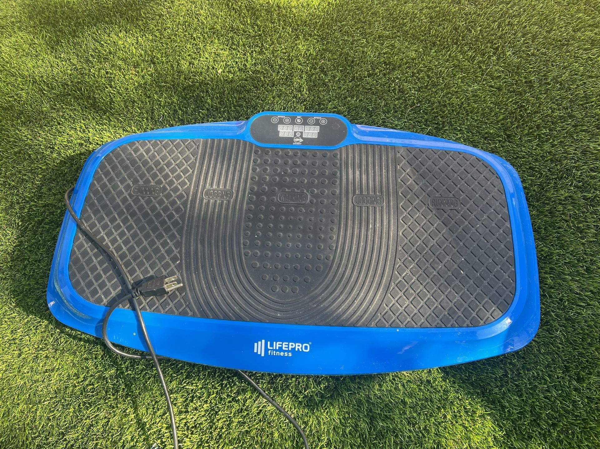 LifePro Vibration Plate Exercise Machine - Whole Body Workout Vibration Fitness Platform w/ Loop Bands - Home Training Equipment for Weight Loss & Ton