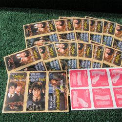 Vintage Lot Of 42 Harry Potter Christmas Valentines Holidays Cards