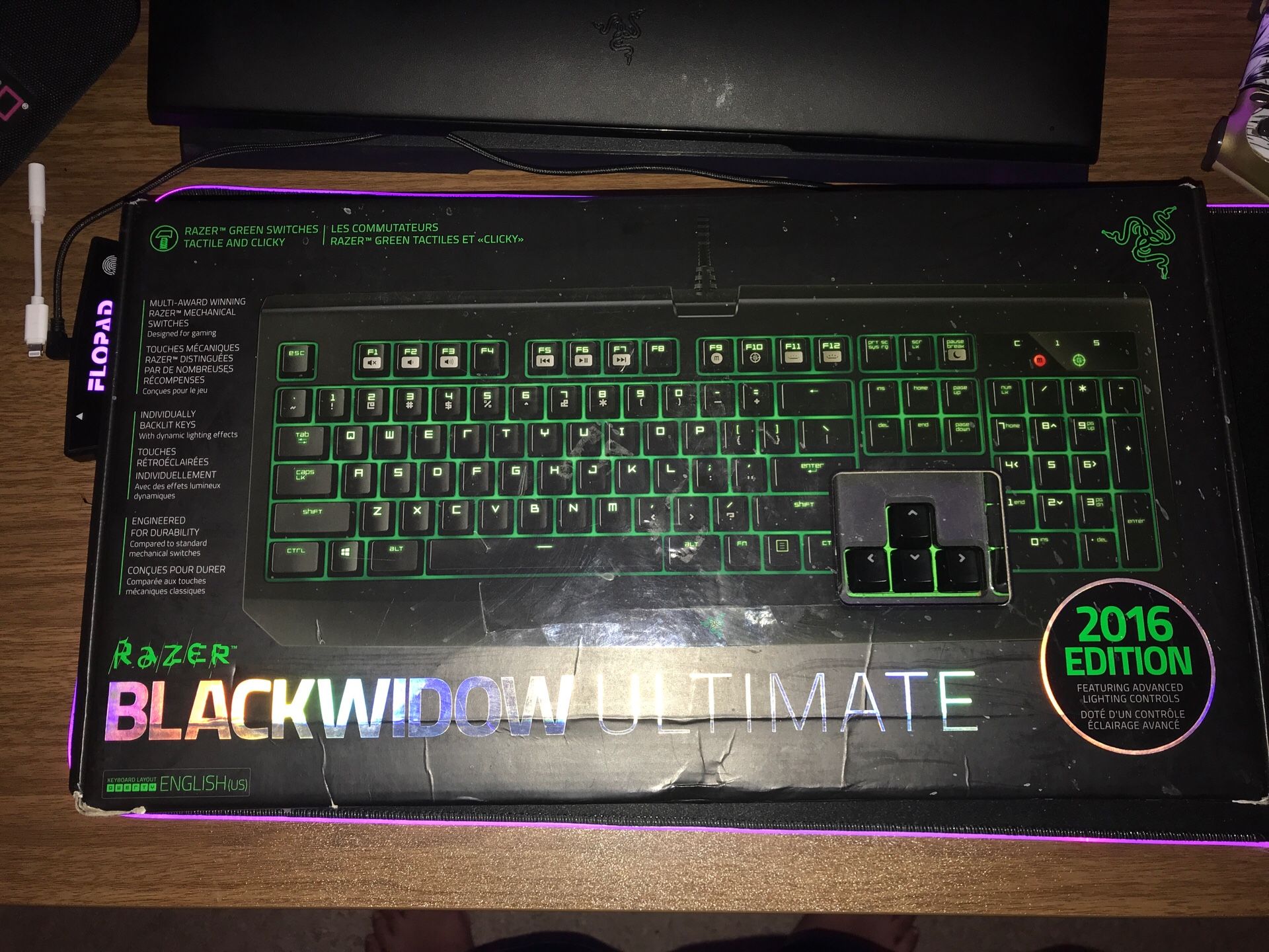 Razer Blackwidow Ultimate 2016 edition keyboard