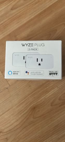 Wyze Plug 2-Pack WiFi Smart Plugs Alexa Google Assistant IFTTT White