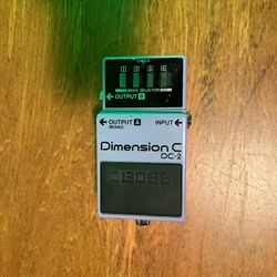 Boss Dimension C 80s Chorus Pedal