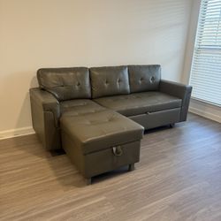 L-Shaped Pull Out Couch