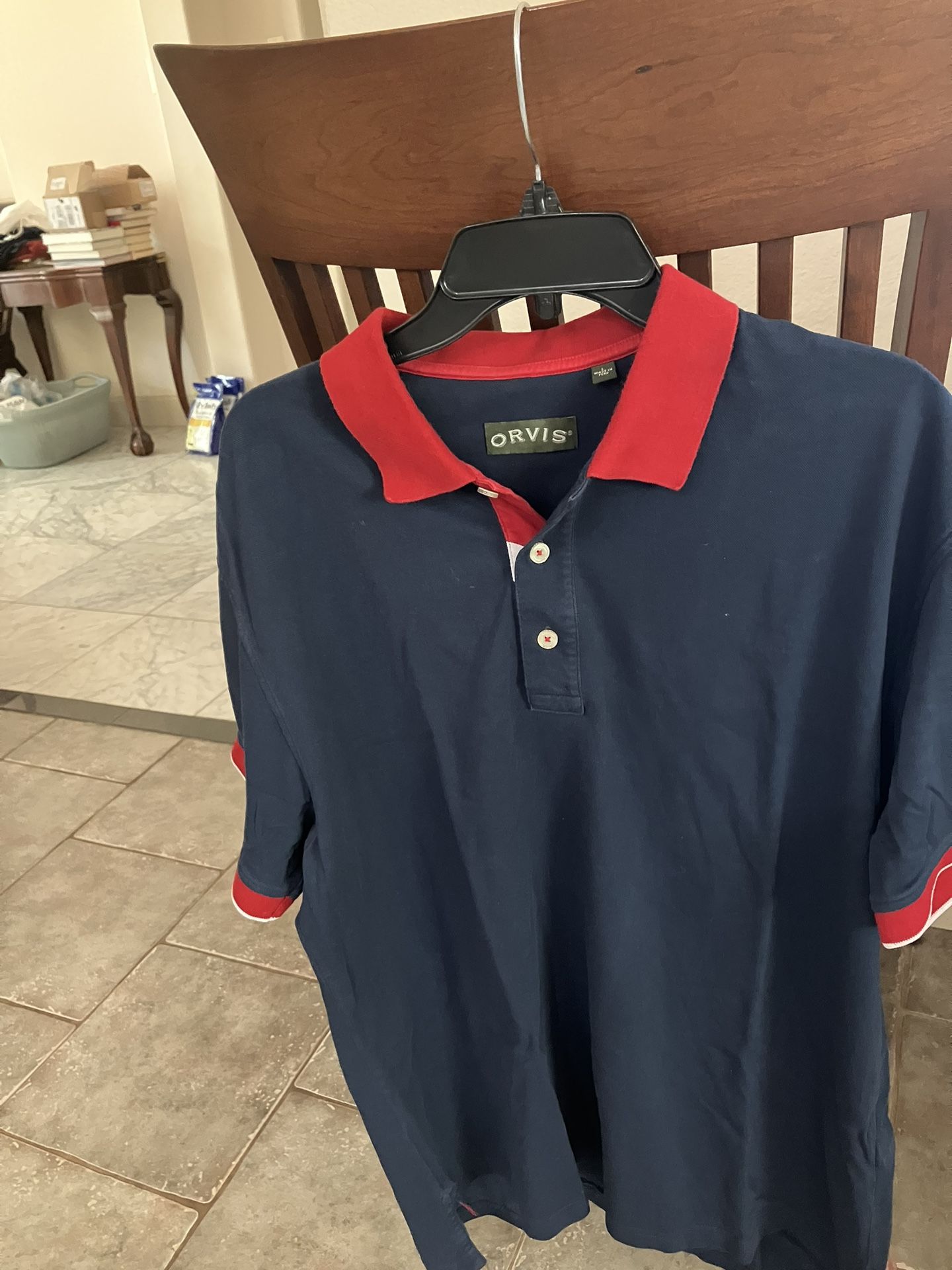 3 Orvis Men’s Polo Shirts