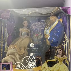 Glass Disney Belle Doll