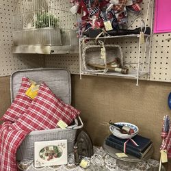 Patriotic Red, White And Blue Decor