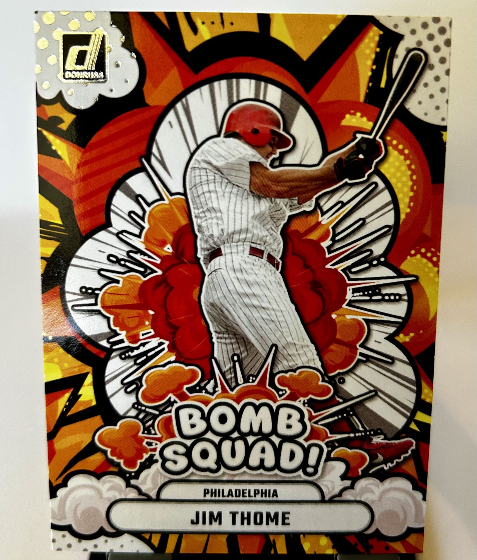 2025 Donruss Baseball - Jim Thome - #12 Bomb Squad Insert PHILLIES